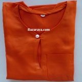 Baju Melayu Teluk Belanga kanak2 (Saiz 4-6) Orange